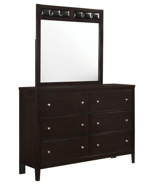 Carlton Dresser with Mirror - Luxe Home Furnishings (Jersey City, NJ)