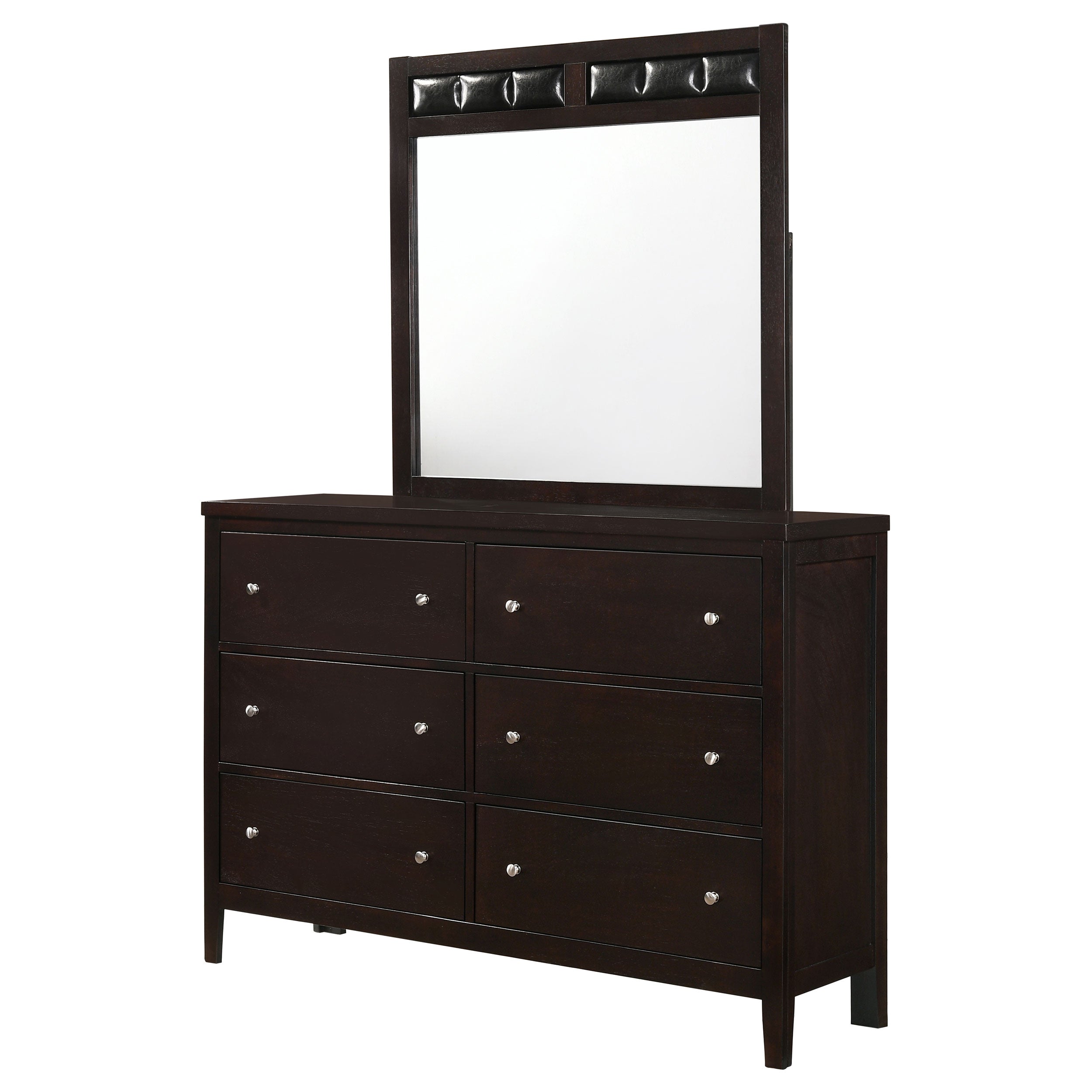 Carlton Dresser with Mirror - Luxe Home Furnishings (Jersey City, NJ)