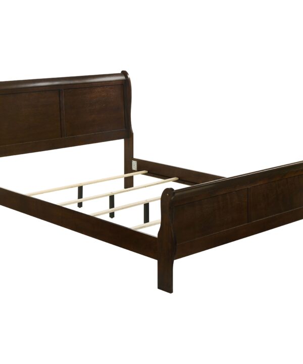 Louis Philippe Sleigh Panel Bed - Luxe Home Furnishings (Jersey City, NJ)