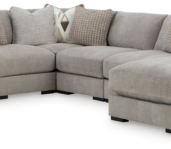 Aslan Court Sectional with Chaise