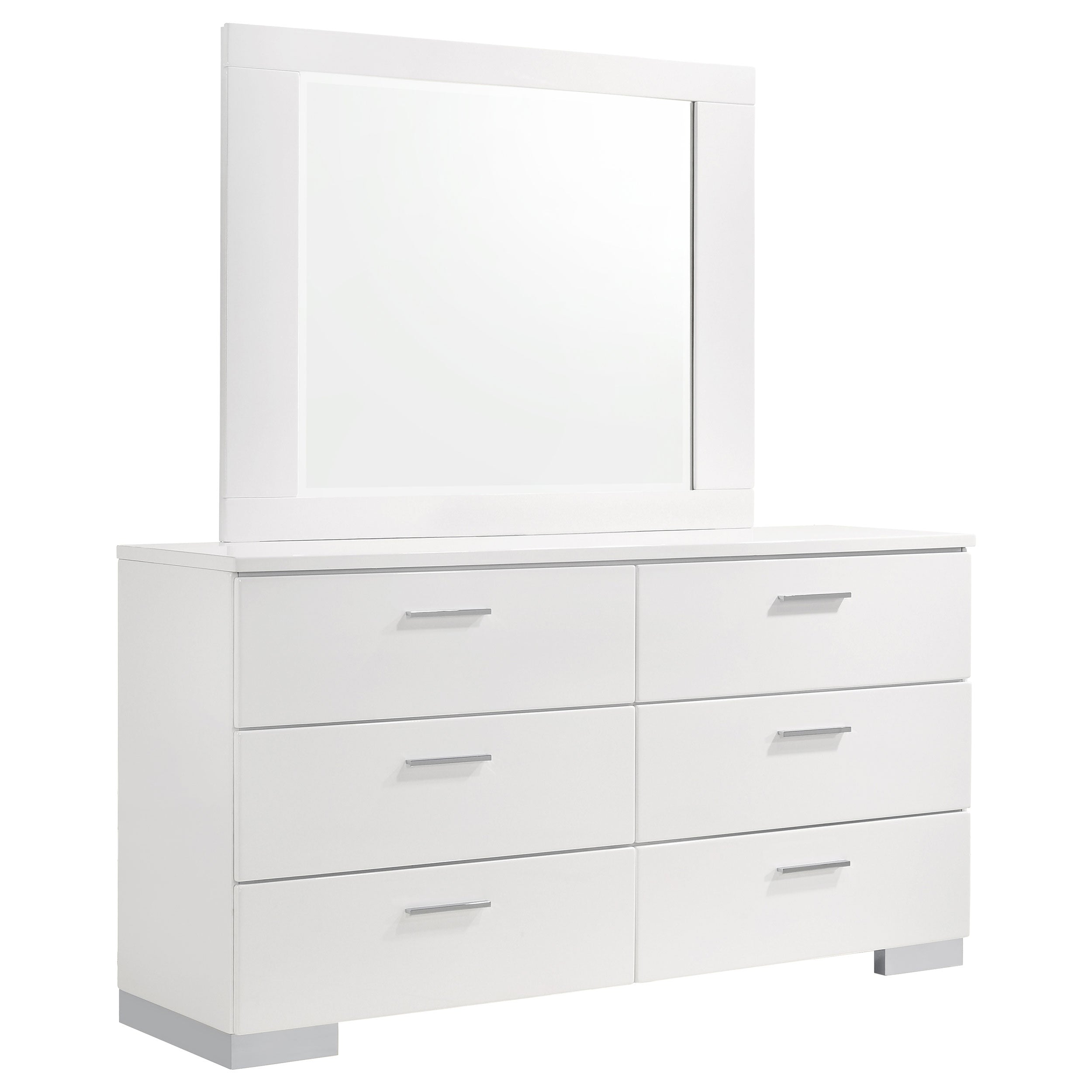 Felicity Dresser with Mirror - Luxe Home Furnishings (Jersey City, NJ)