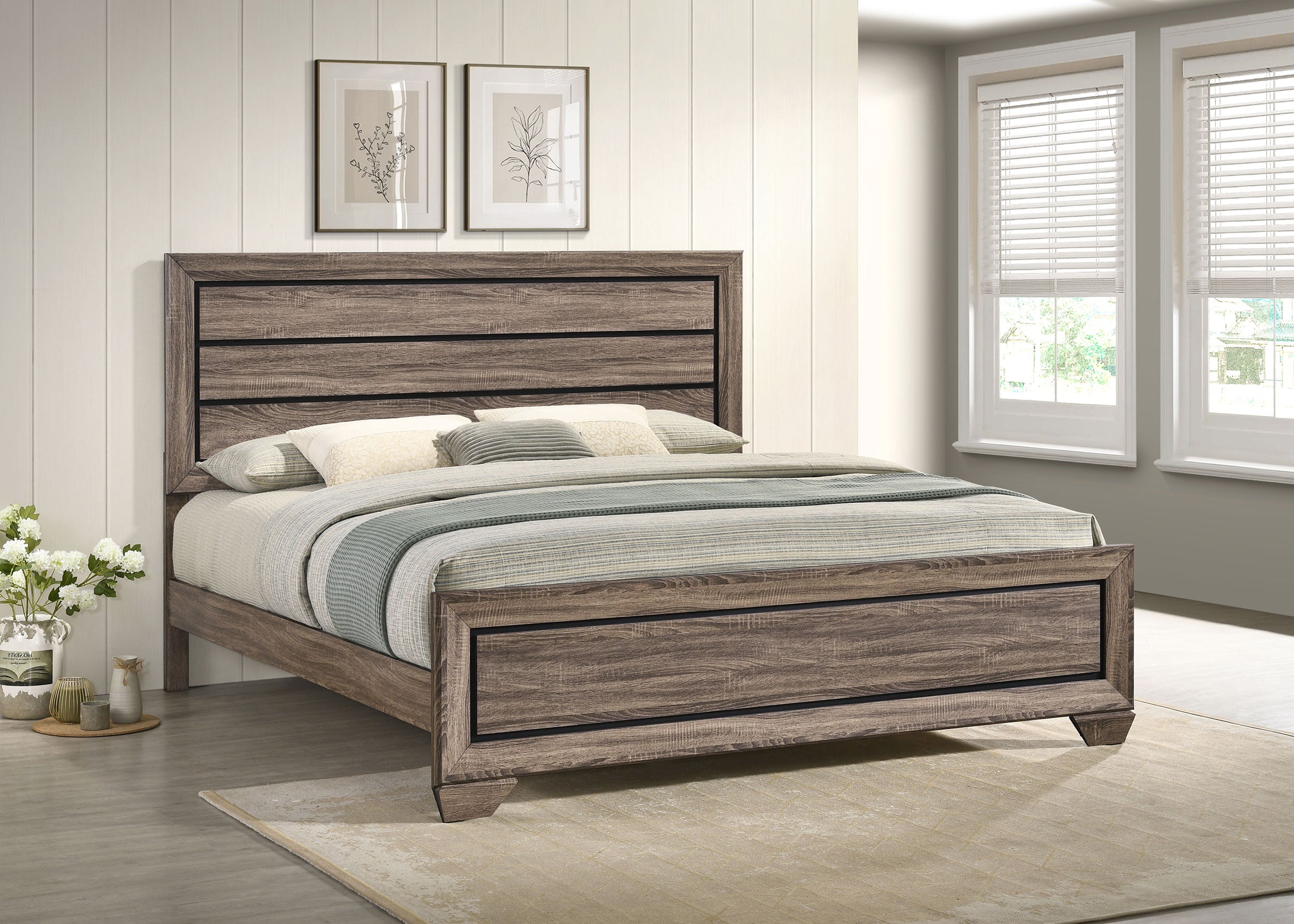 Kauffman Panel Bed - Luxe Home Furnishings (Jersey City, NJ)