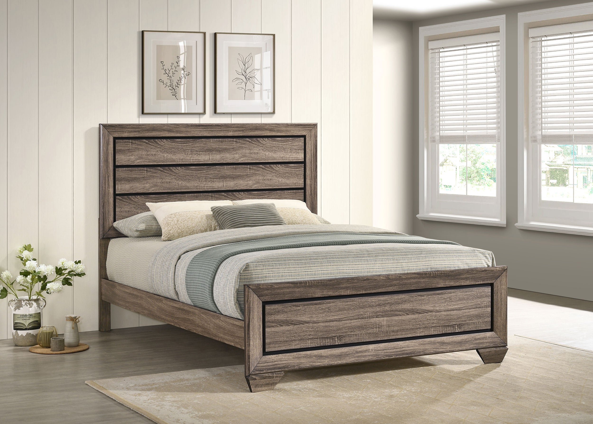 Kauffman Panel Bed - Luxe Home Furnishings (Jersey City, NJ)