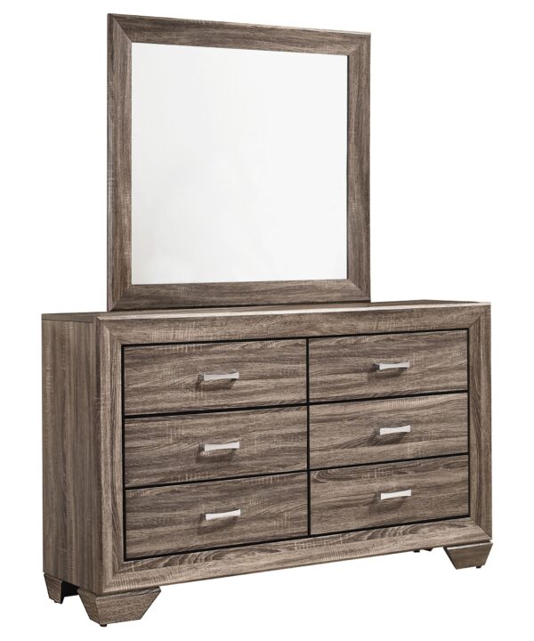 Kauffman Dresser with Mirror - Luxe Home Furnishings (Jersey City, NJ)