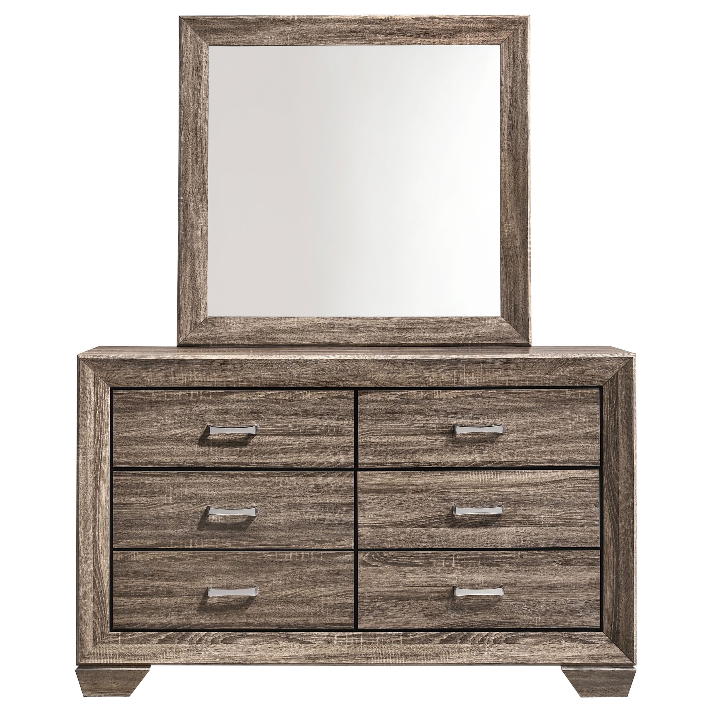 Kauffman Dresser with Mirror - Luxe Home Furnishings (Jersey City, NJ)
