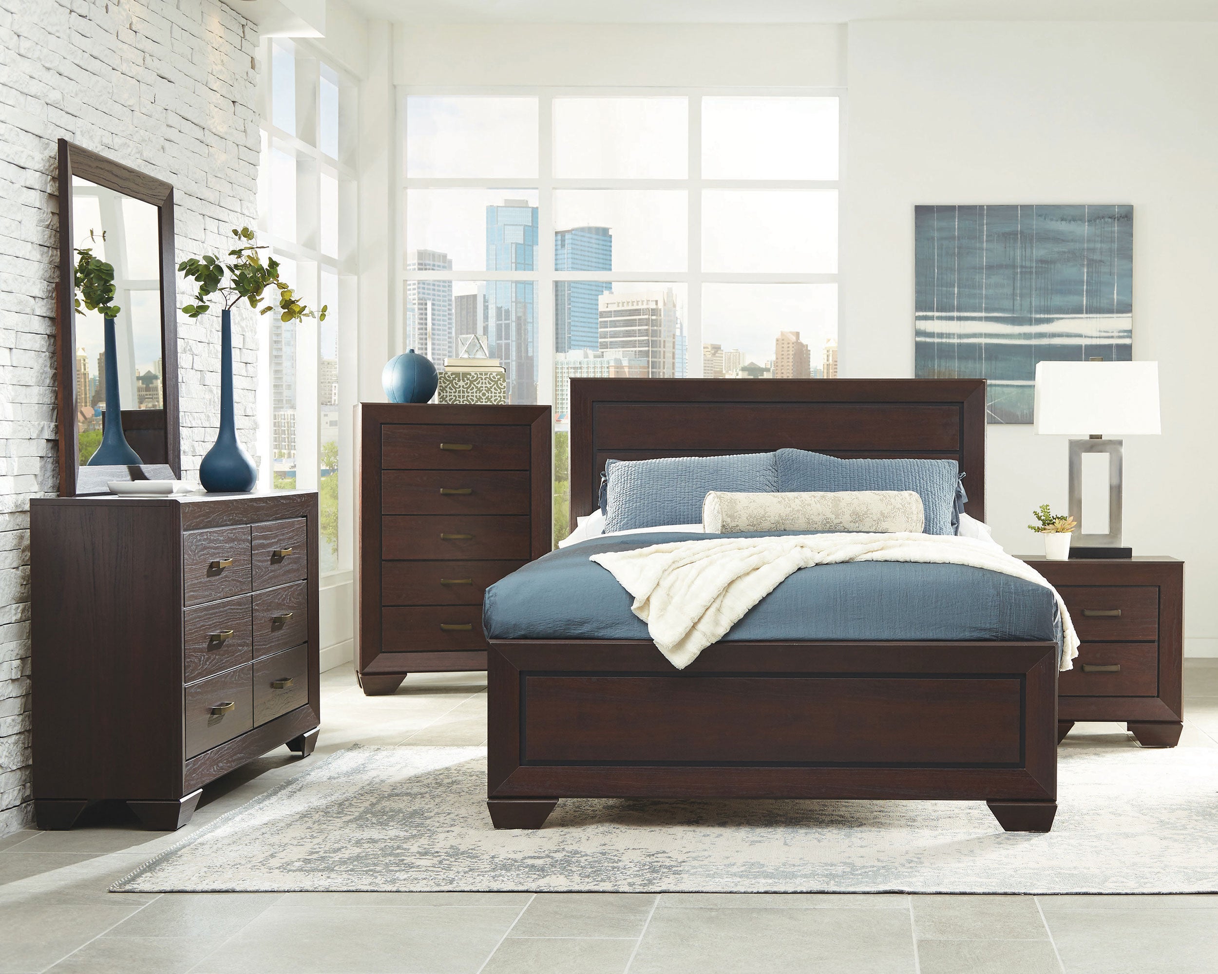 Kauffman Panel Bed - Luxe Home Furnishings (Jersey City, NJ)