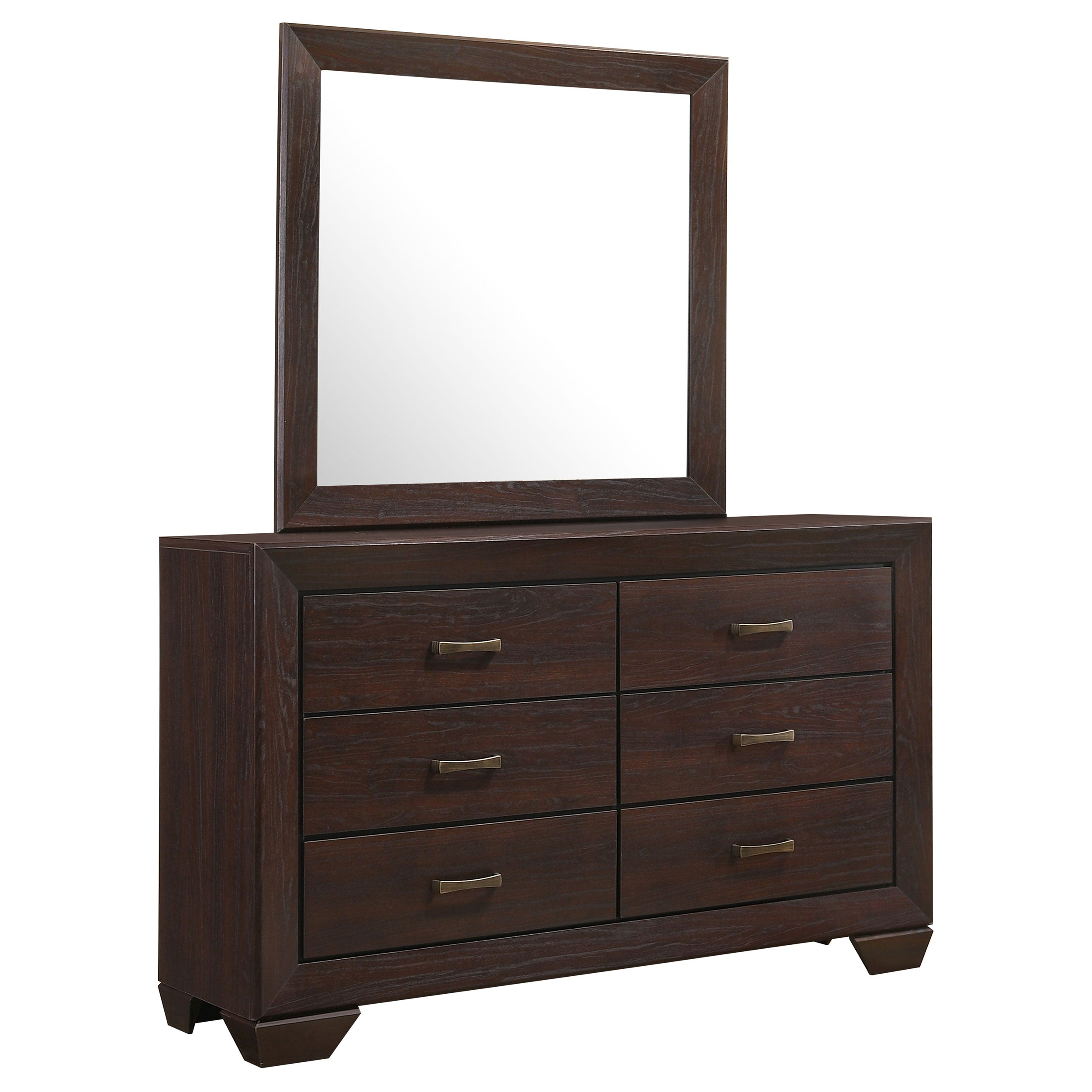 Kauffman Dresser with Mirror - Luxe Home Furnishings (Jersey City, NJ)