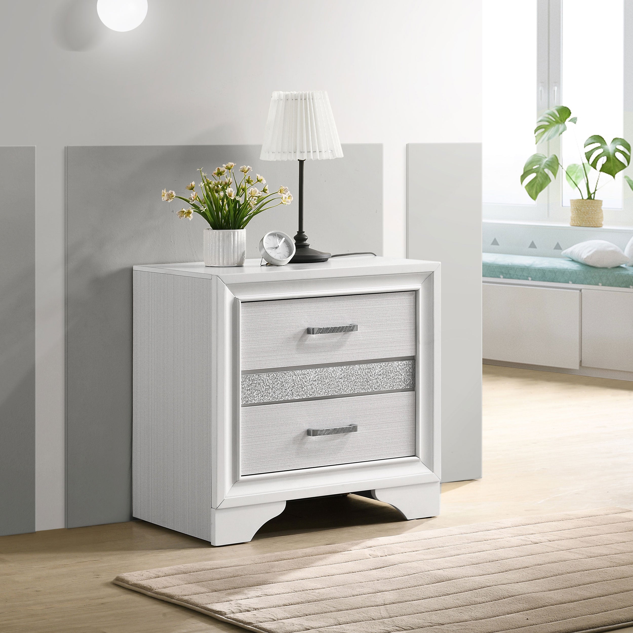 Miranda Nightstand - Luxe Home Furnishings (Jersey City, NJ)