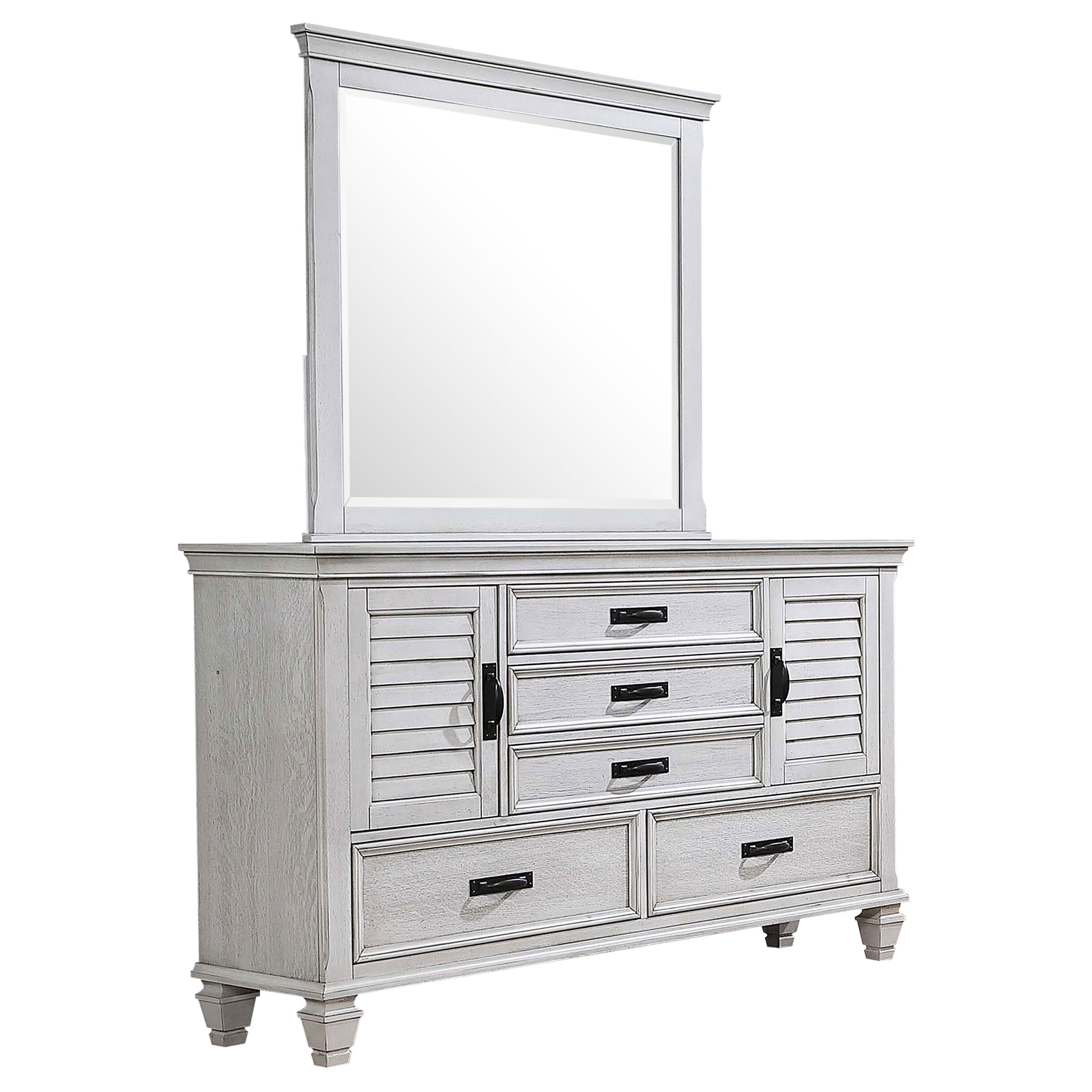 Franco Dresser with Mirror - Luxe Home Furnishings (Jersey City, NJ)