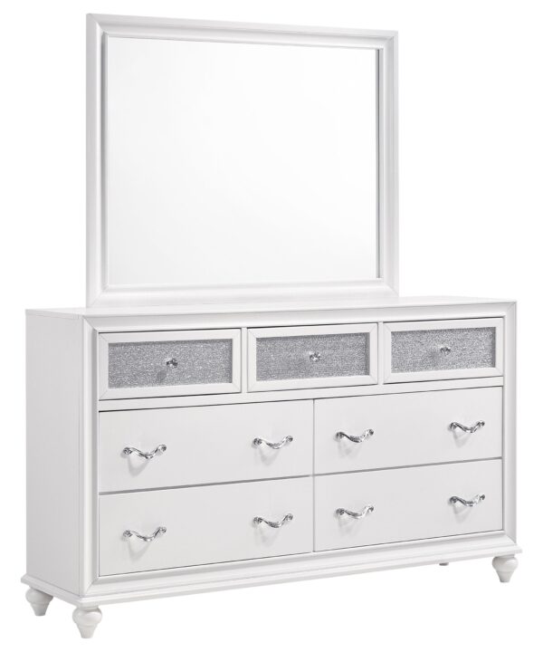 Barzini Dresser with Mirror - Luxe Home Furnishings (Jersey City, NJ)