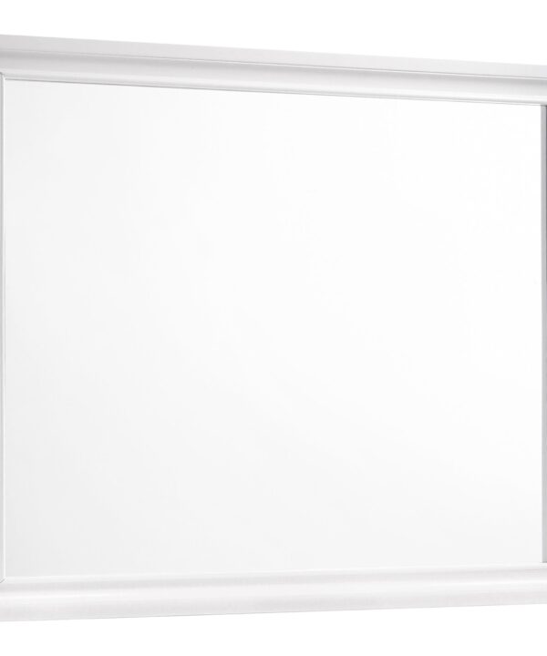 Barzini Rectangle Dresser Mirror White