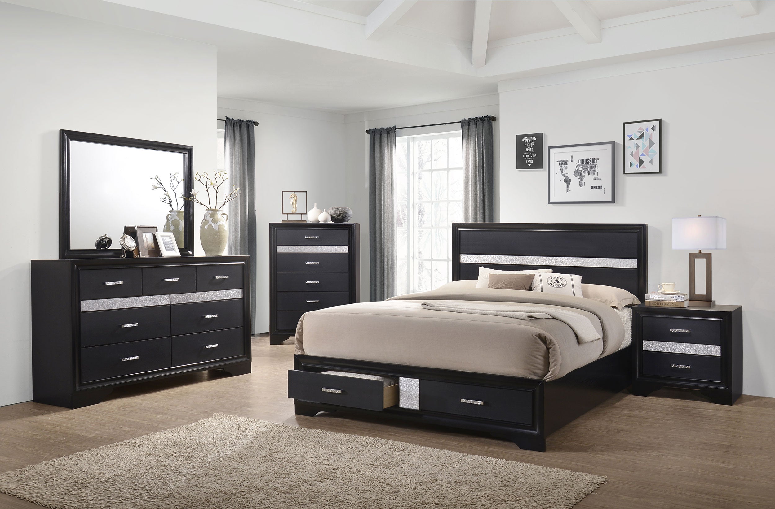 Miranda Nightstand - Luxe Home Furnishings (Jersey City, NJ)