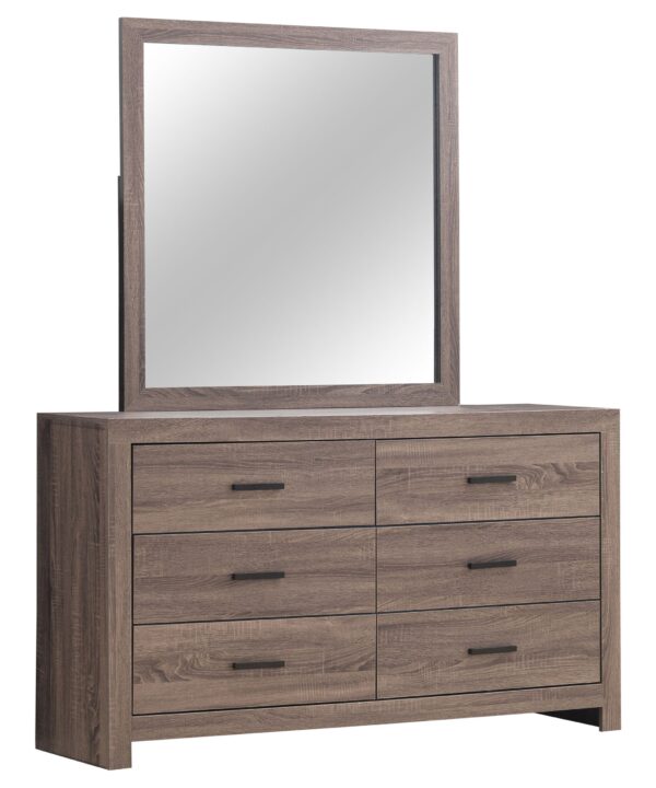 Brantford Dresser with Mirror - Luxe Home Furnishings (Jersey City, NJ)