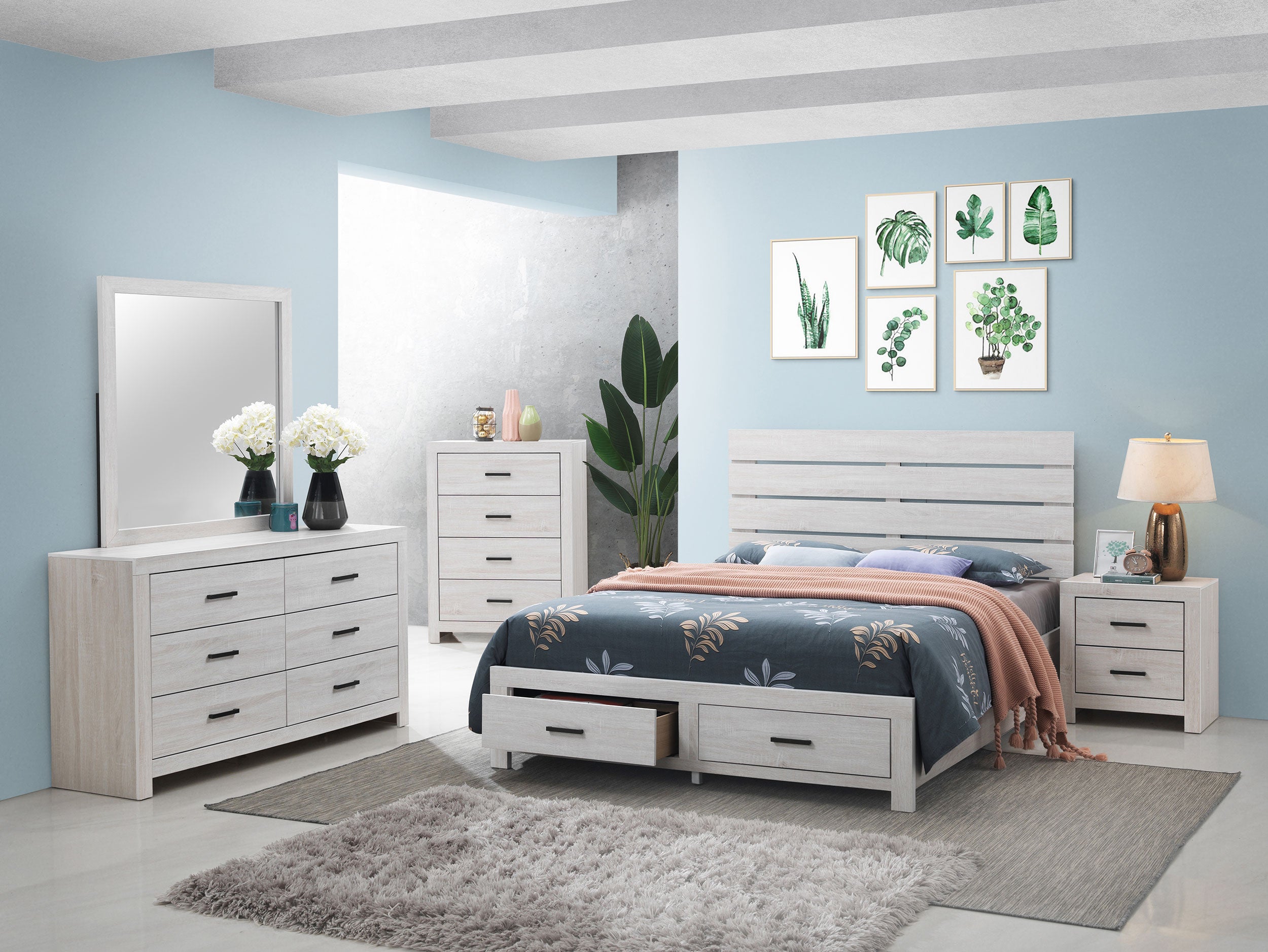 Brantford Dresser with Mirror - Luxe Home Furnishings (Jersey City, NJ)