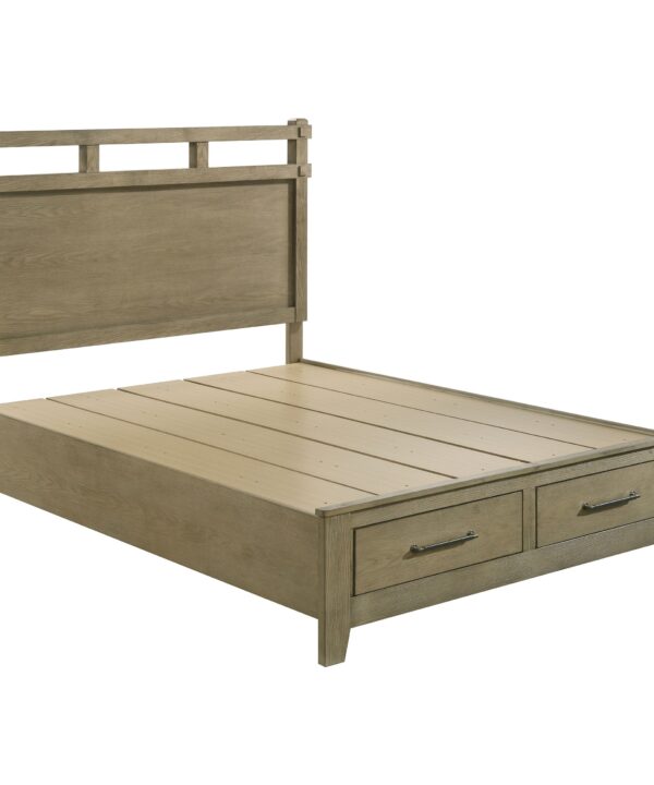 Hazlewood Panel Platform Storage Bed - Luxe Home Furnishings (Jersey City, NJ)