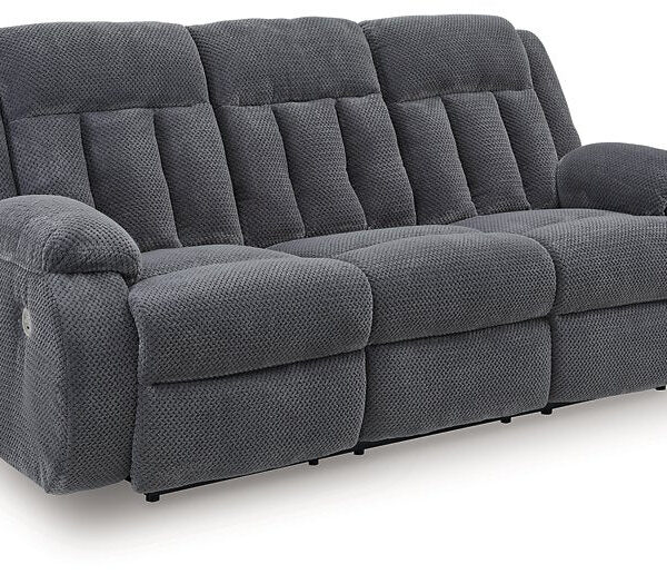 Observation Power Reclining Sofa with Drop Down Table
