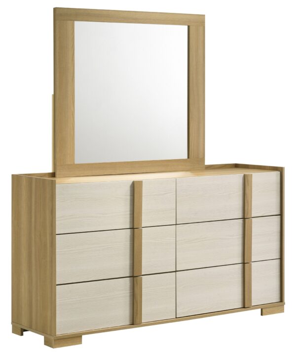 Hyland Dresser with Mirror - Luxe Home Furnishings (Jersey City, NJ)