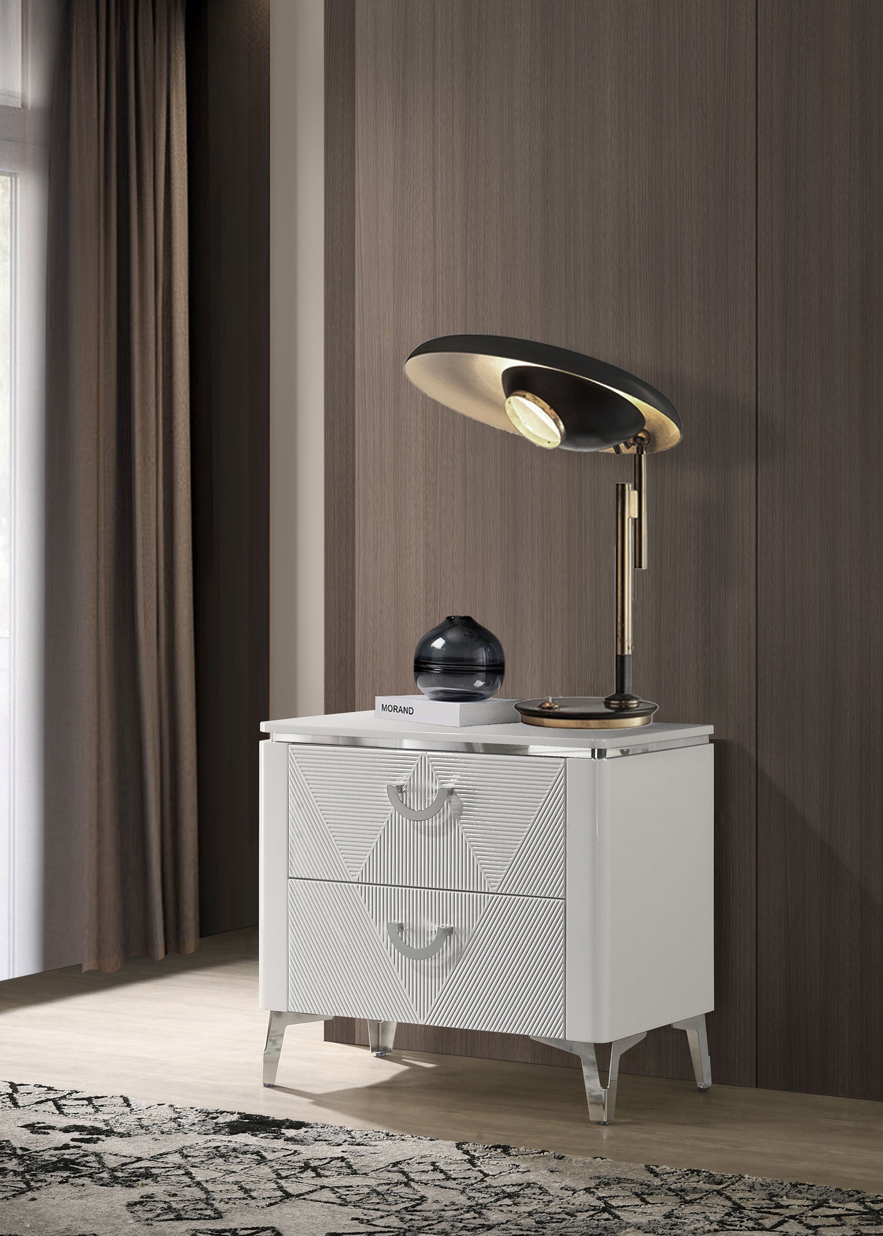 Cassia Nightstand - Luxe Home Furnishings (Jersey City, NJ)