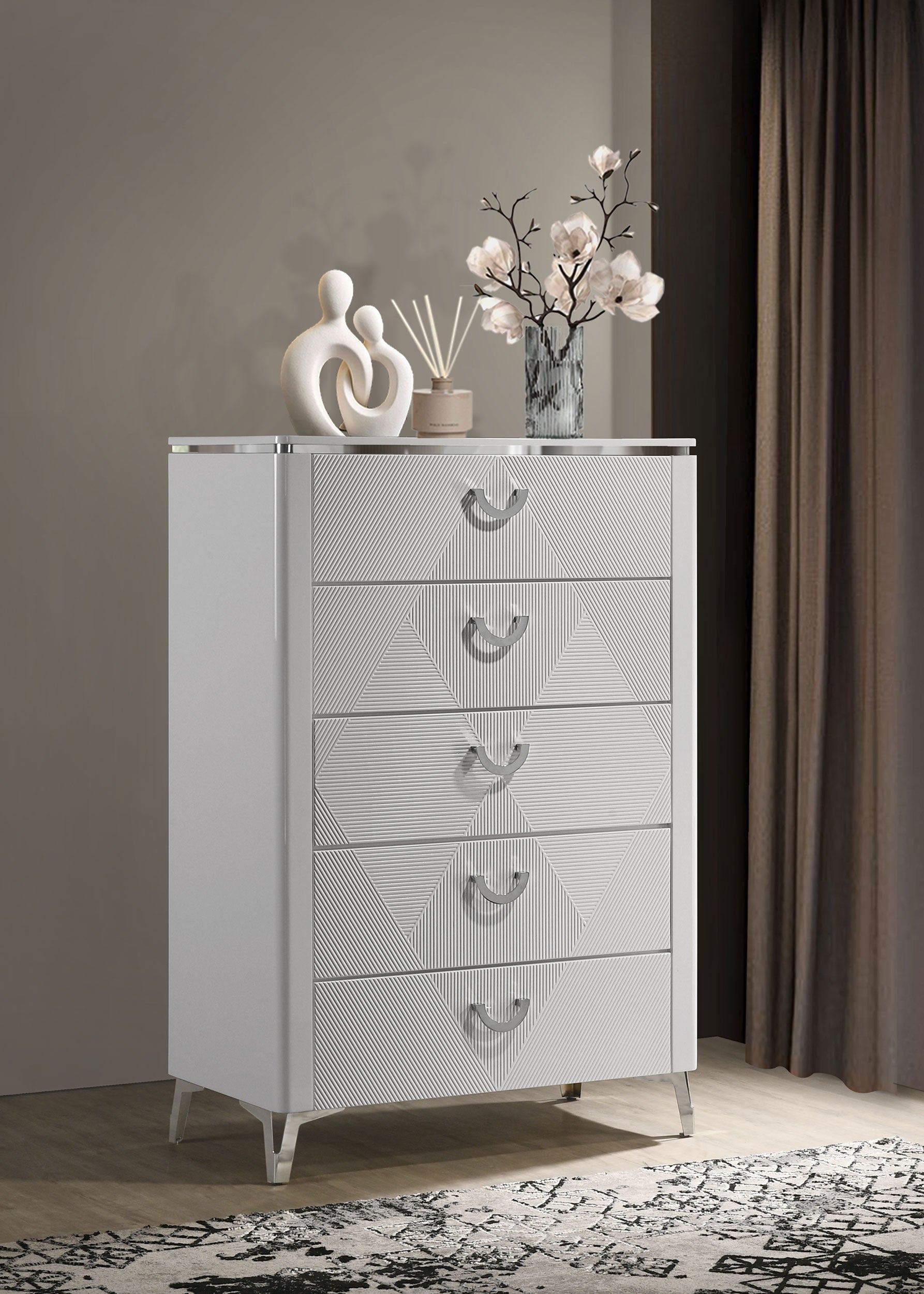 Cassia Chest of Drawers - Luxe Home Furnishings (Jersey City, NJ)