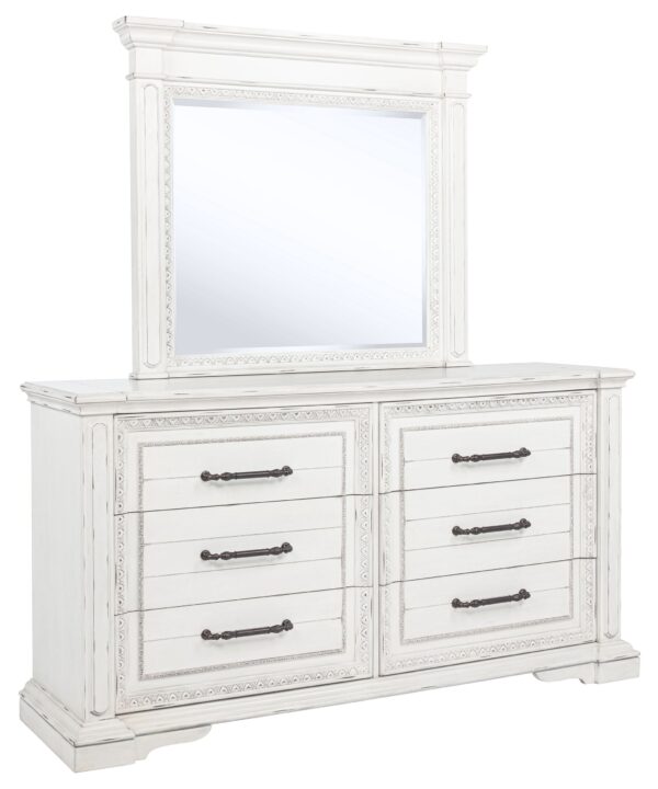McKinney Dresser with Mirror - Luxe Home Furnishings (Jersey City, NJ)