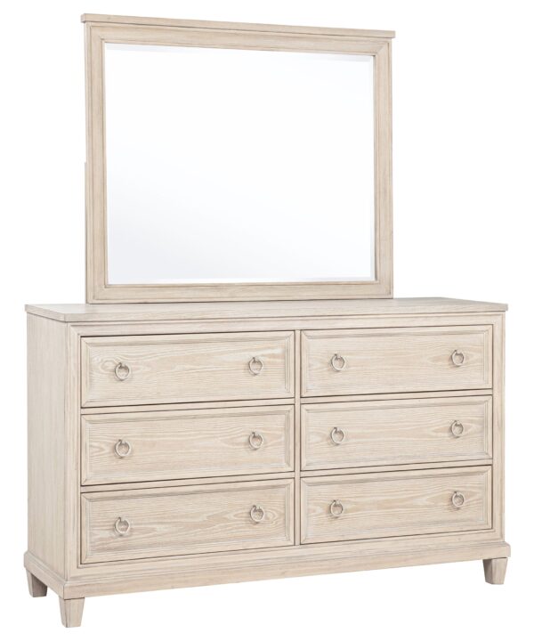 Pembroke Dresser with Mirror - Luxe Home Furnishings (Jersey City, NJ)