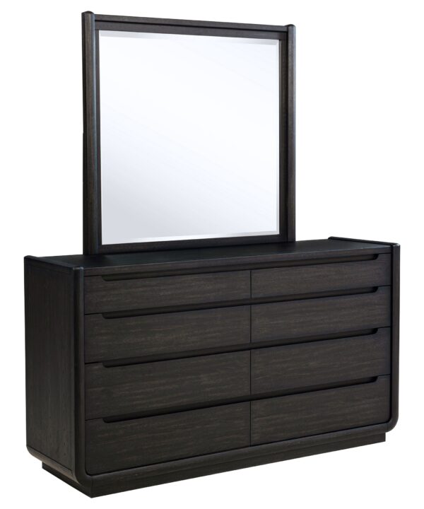 Leandro Dresser with Mirror - Luxe Home Furnishings (Jersey City, NJ)