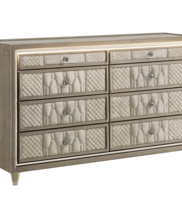 Lorient LED Dresser - Luxe Home Furnishings (Jersey City, NJ)