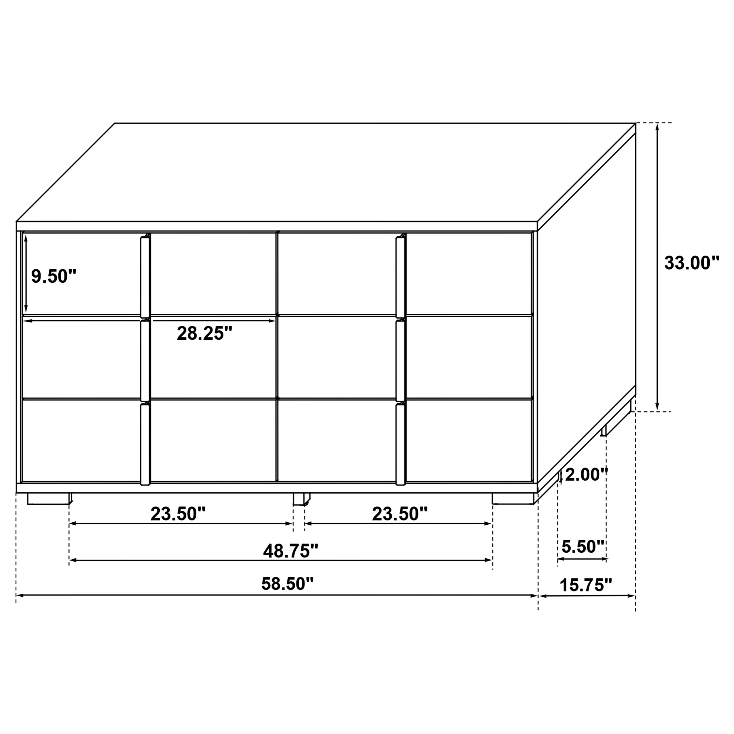 Marceline Dresser - Luxe Home Furnishings (Jersey City, NJ)