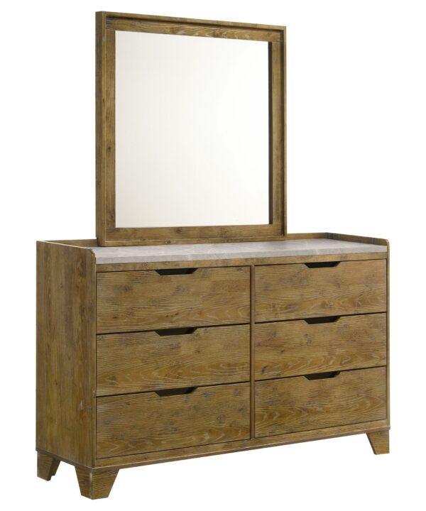 Henderson Dresser with Mirror - Luxe Home Furnishings (Jersey City, NJ)
