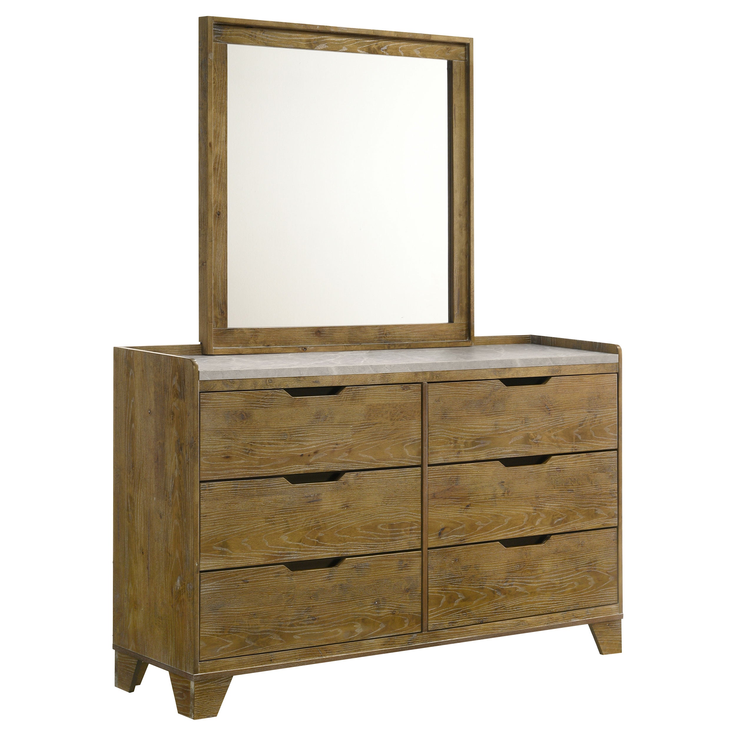 Henderson Dresser with Mirror - Luxe Home Furnishings (Jersey City, NJ)