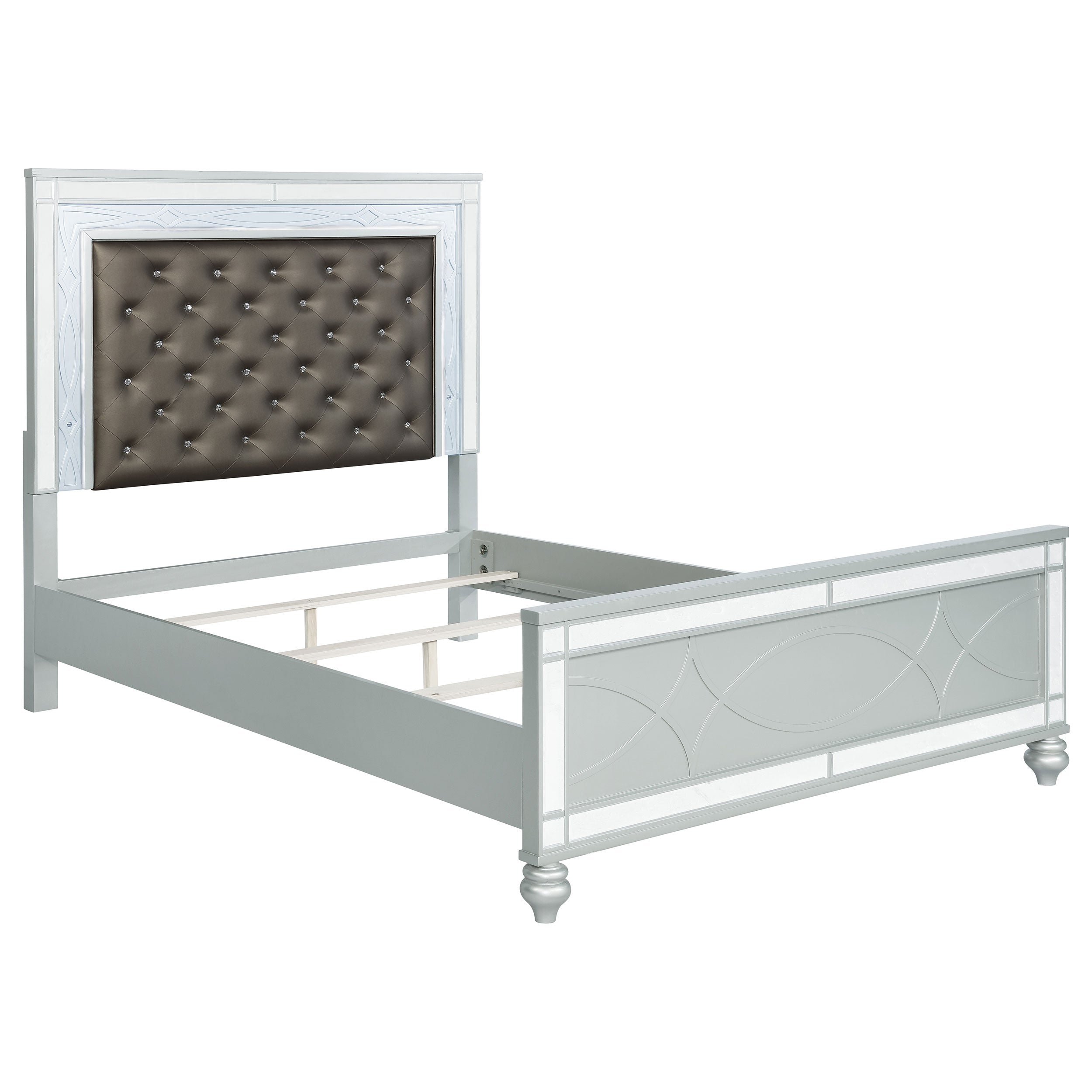 Gunnison Panel Bed with LED Lighting - Luxe Home Furnishings (Jersey City, NJ)