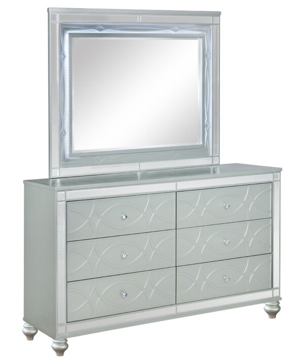 Gunnison Dresser with Mirror - Luxe Home Furnishings (Jersey City, NJ)