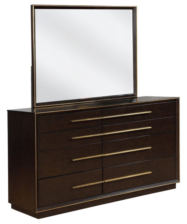 Durango Dresser with Mirror - Luxe Home Furnishings (Jersey City, NJ)