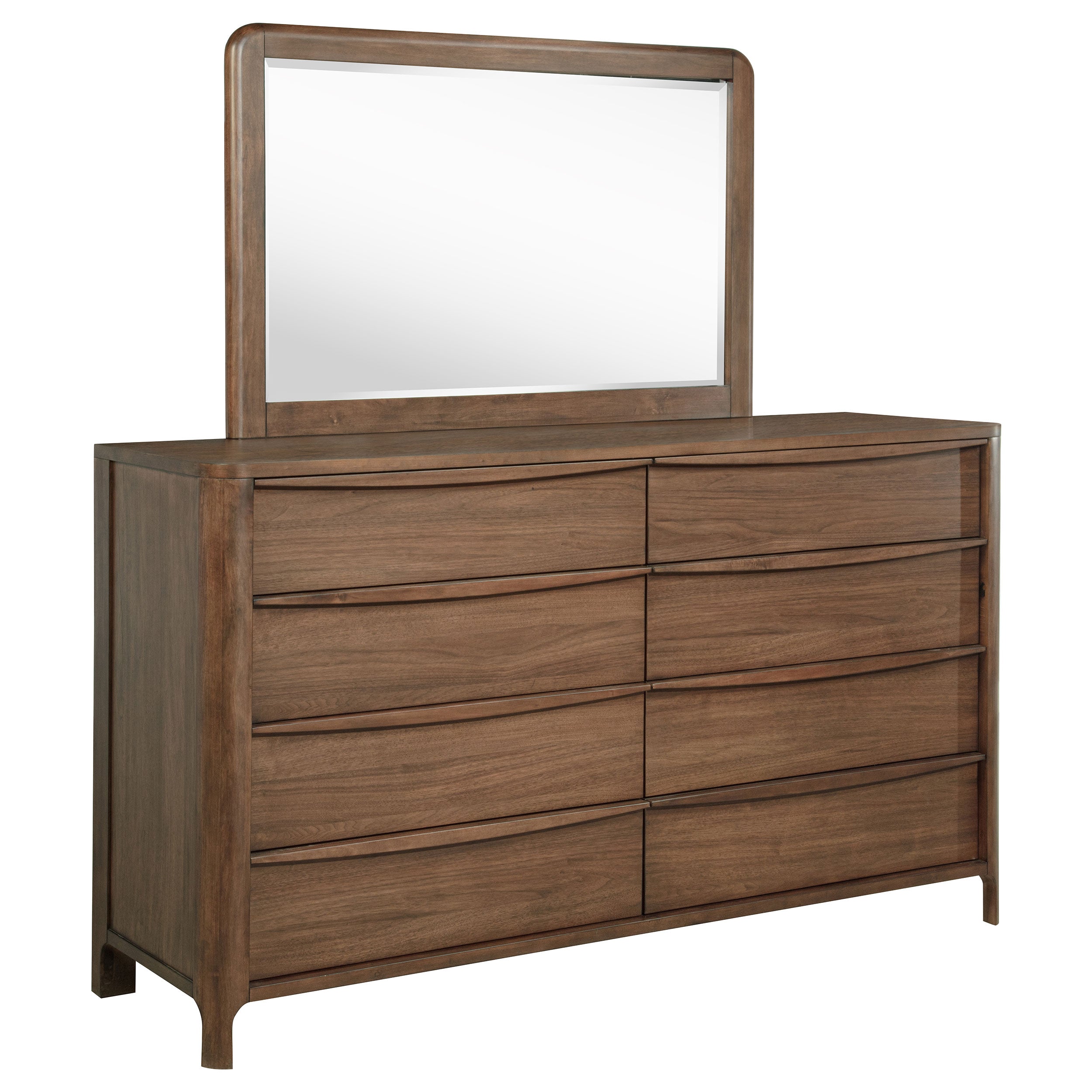 Maderia Dresser with Mirror - Luxe Home Furnishings (Jersey City, NJ)