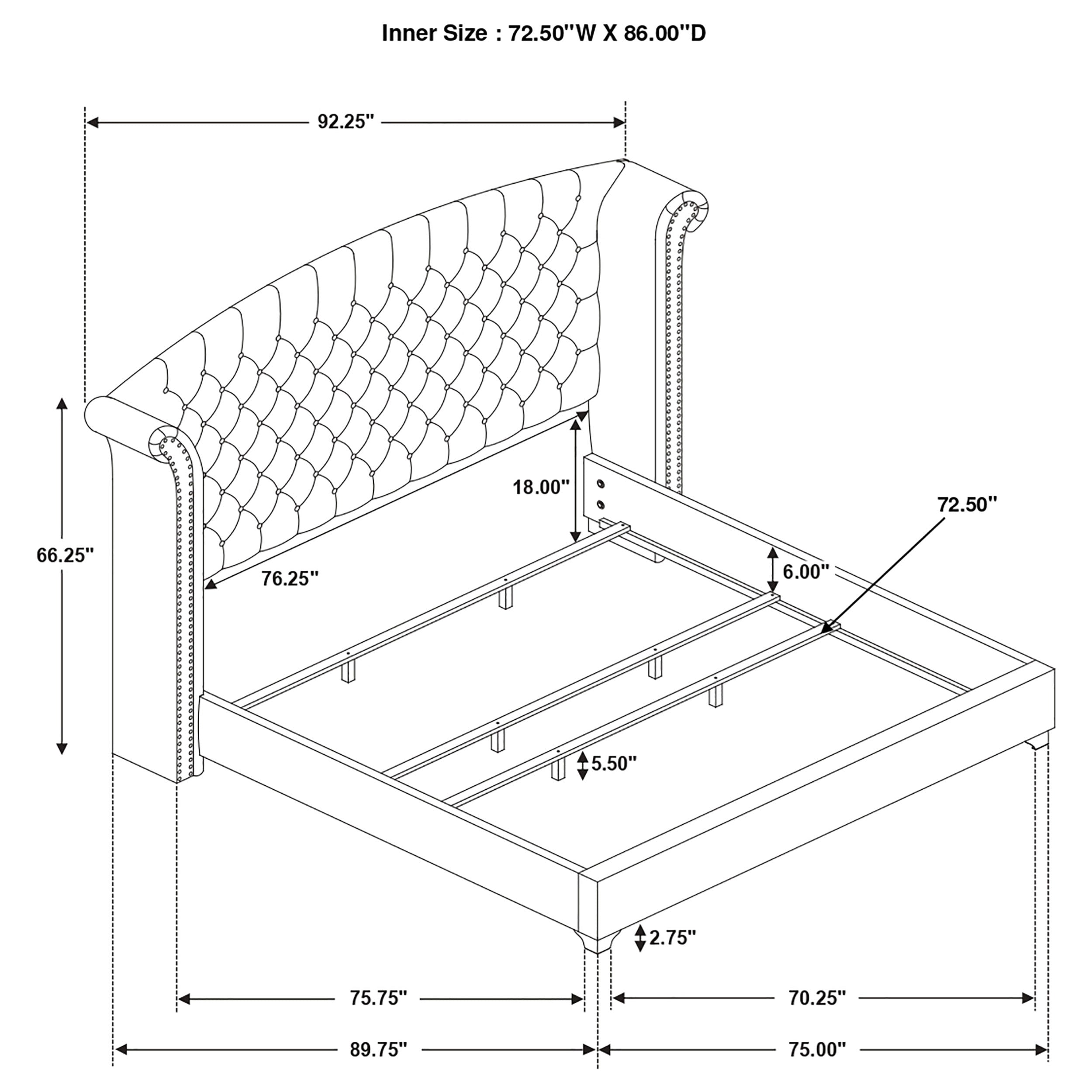 Melody Bedroom Set - Luxe Home Furnishings (Jersey City, NJ)