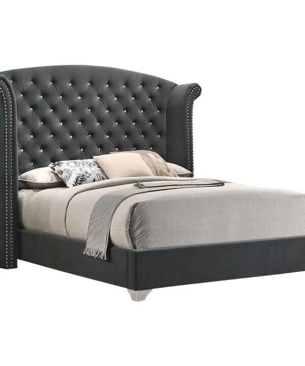 Melody Wingback Bed - Luxe Home Furnishings (Jersey City, NJ)