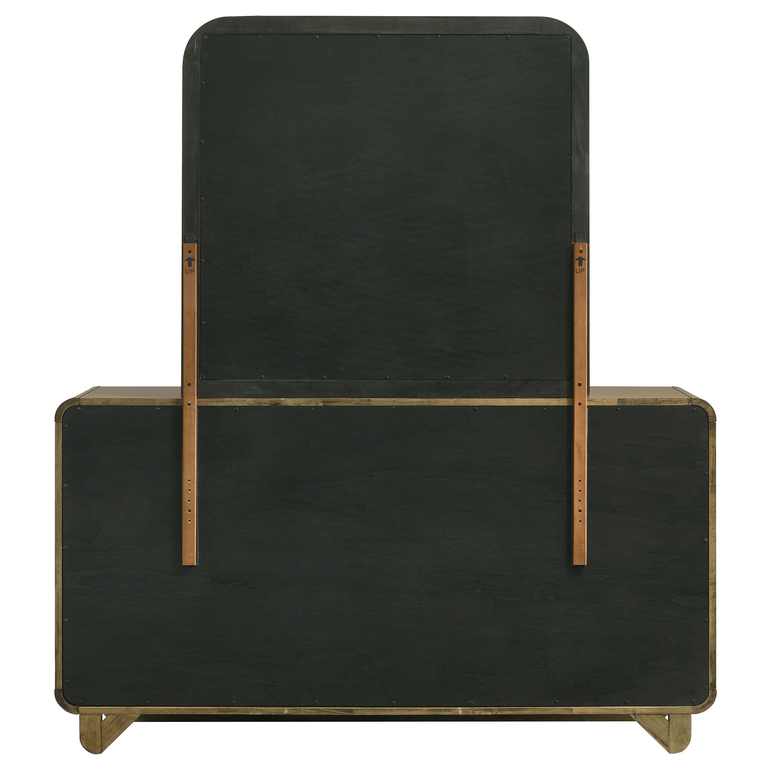 Amsbury Dresser with Mirror - Luxe Home Furnishings (Jersey City, NJ)