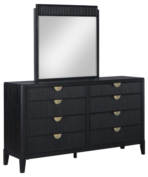 Brookmead Dresser with Mirror - Luxe Home Furnishings (Jersey City, NJ)