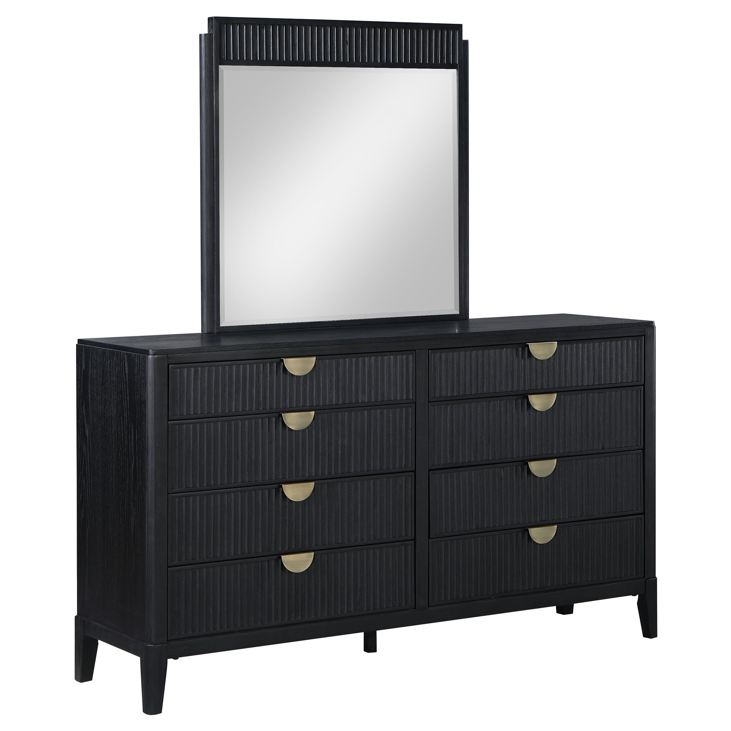 Brookmead Dresser with Mirror - Luxe Home Furnishings (Jersey City, NJ)