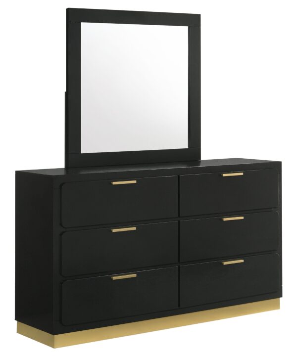 Caraway Dresser with Mirror - Luxe Home Furnishings (Jersey City, NJ)