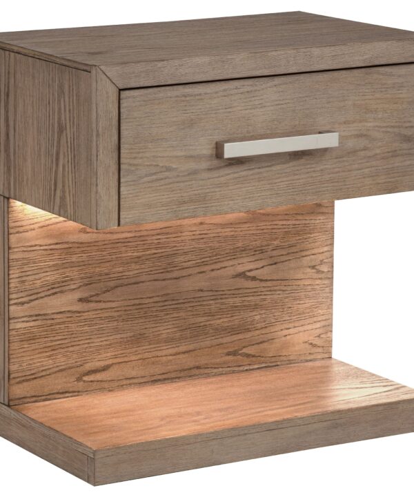 Kenora Nightstand with LED Lighting