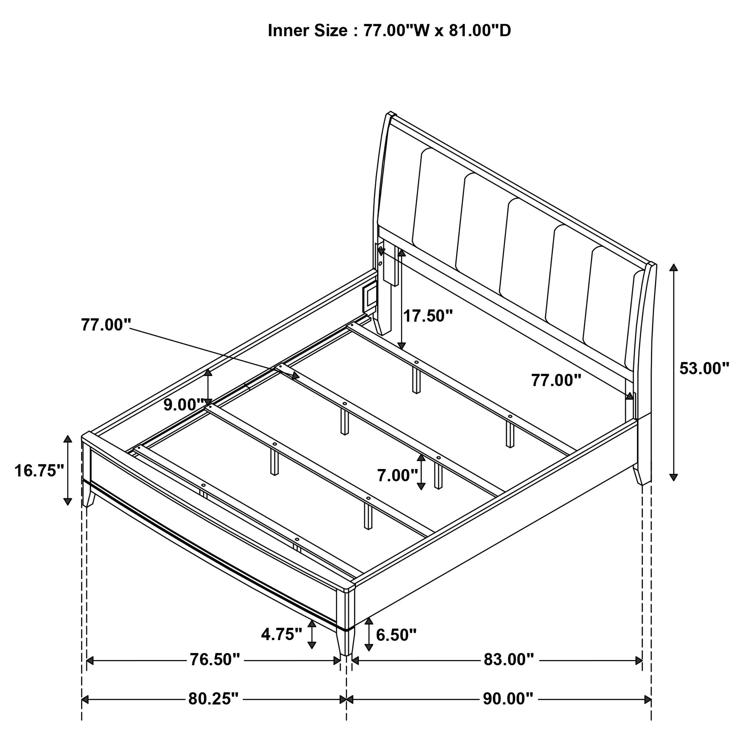 Granada Panel Bed - Luxe Home Furnishings (Jersey City, NJ)