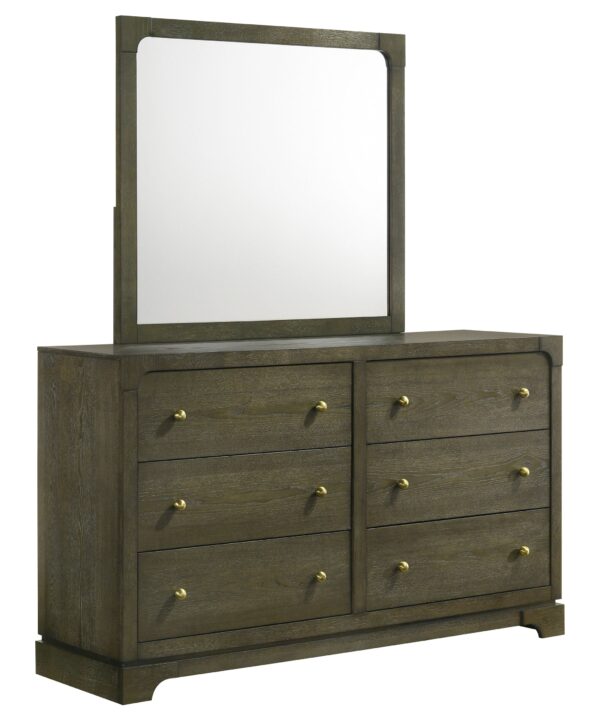 Gran Park Dresser with Mirror - Luxe Home Furnishings (Jersey City, NJ)
