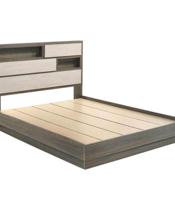 Fenwick Bookcase Platform Bed - Luxe Home Furnishings (Jersey City, NJ)