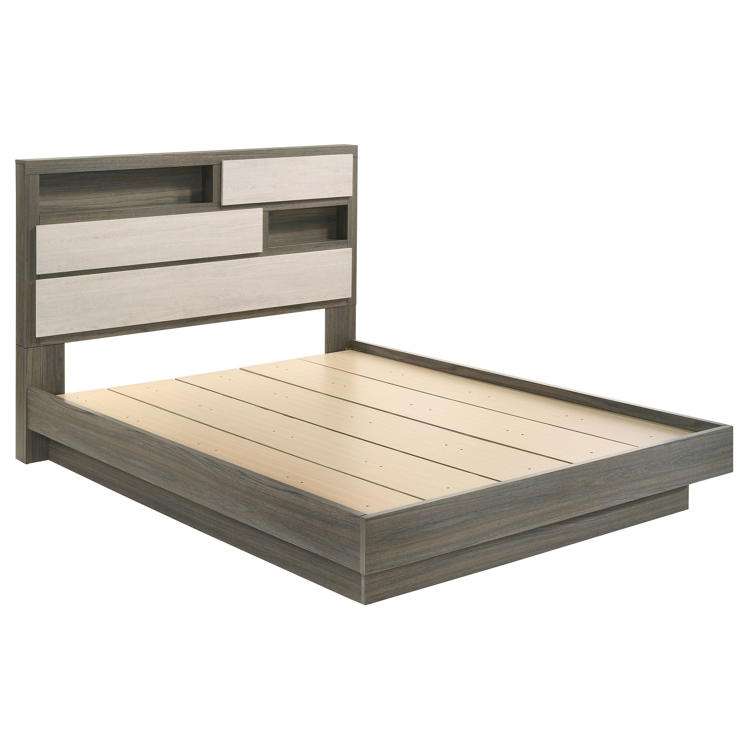 Fenwick Bookcase Platform Bed - Luxe Home Furnishings (Jersey City, NJ)