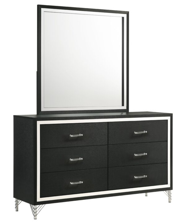 Lucia Dresser with Mirror - Luxe Home Furnishings (Jersey City, NJ)