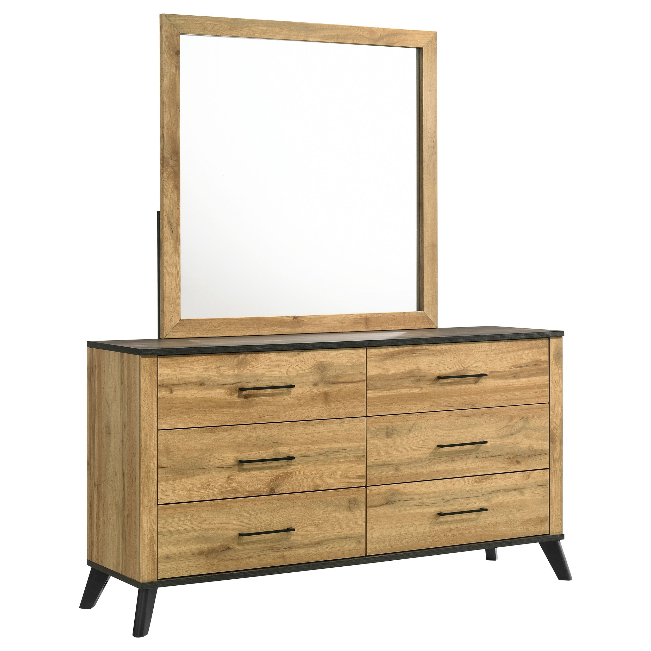 Kaywood Dresser with Mirror - Luxe Home Furnishings (Jersey City, NJ)