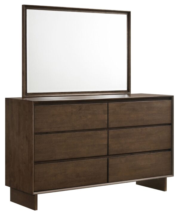 Glenwood Dresser with Mirror - Luxe Home Furnishings (Jersey City, NJ)