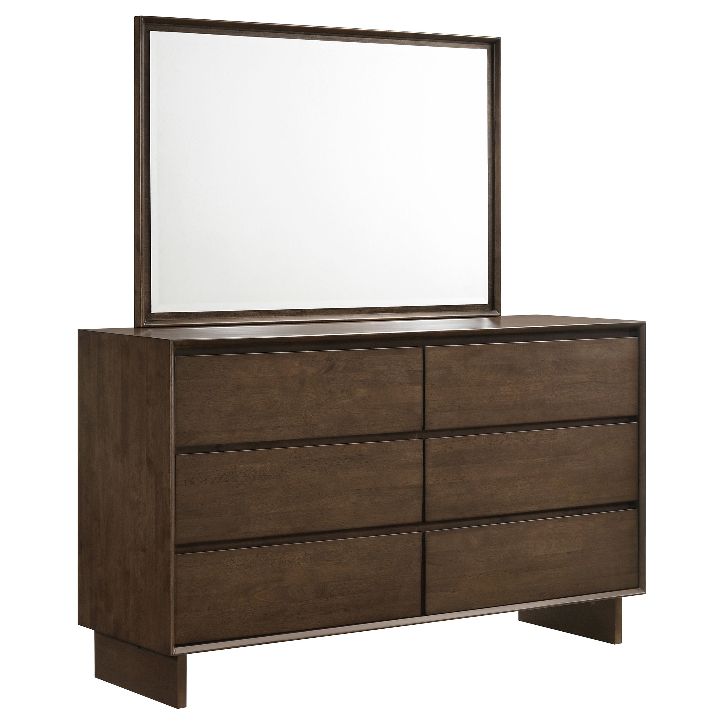 Glenwood Dresser with Mirror - Luxe Home Furnishings (Jersey City, NJ)