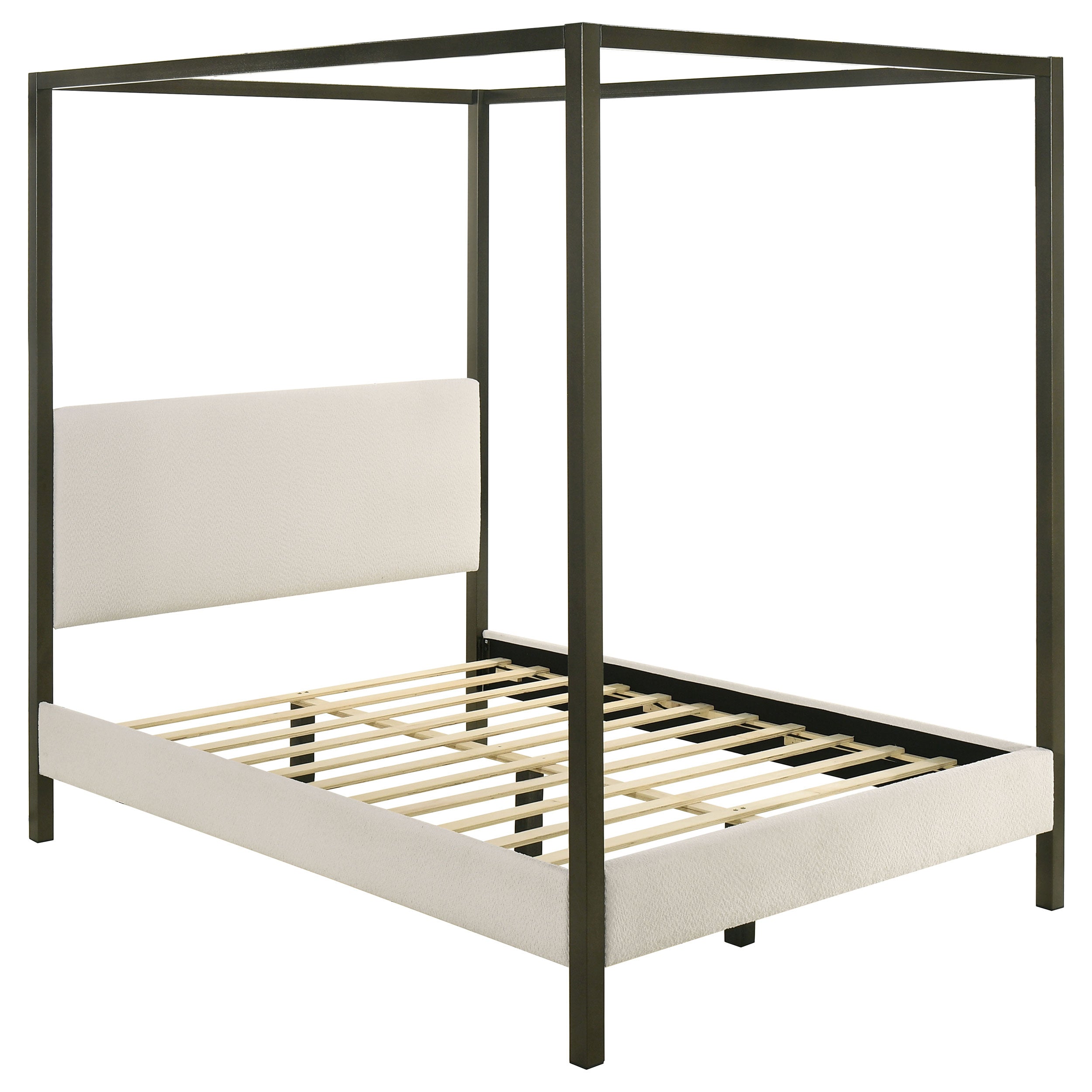 Monroe Canopy Panel Platform Bed - Luxe Home Furnishings (Jersey City, NJ)